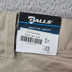 NEW Galls G-Tac Tactical Pants Men Size 30 x 32  Khaki